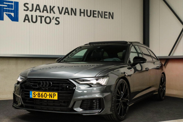 Audi A6 Avant 45 2.0TFSI Quattro S line Edition 245pk Automaat! 1e|Panoramadak|Virtual Cockpit|Leder|HD Matrix LED|Black|Trekhaak