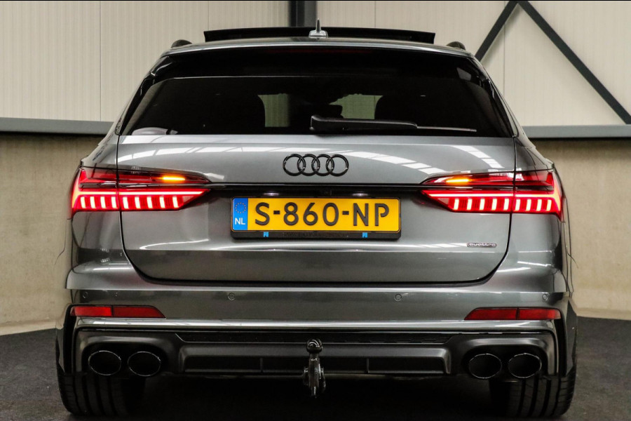 Audi A6 Avant 45 2.0TFSI Quattro S line Edition 245pk Automaat! 1e|Panoramadak|Virtual Cockpit|Leder|HD Matrix LED|Black|Trekhaak