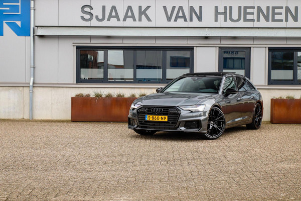 Audi A6 Avant 45 2.0TFSI Quattro S line Edition 245pk Automaat! 1e|Panoramadak|Virtual Cockpit|Leder|HD Matrix LED|Black|Trekhaak