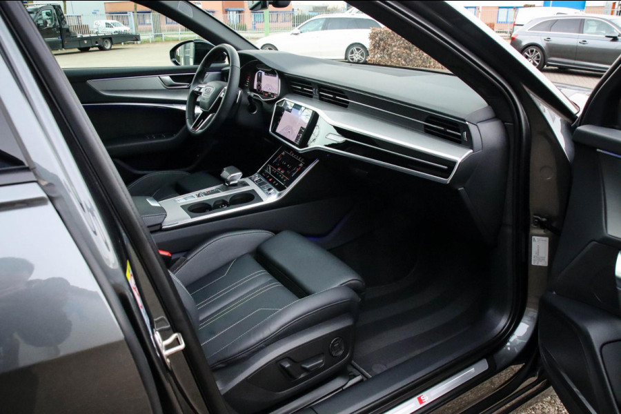 Audi A6 Avant 45 2.0TFSI Quattro S line Edition 245pk Automaat! 1e|Panoramadak|Virtual Cockpit|Leder|HD Matrix LED|Black|Trekhaak