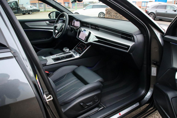 Audi A6 Avant 45 2.0TFSI Quattro S line Edition 245pk Automaat! 1e|Panoramadak|Virtual Cockpit|Leder|HD Matrix LED|Black|Trekhaak