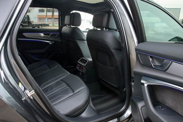 Audi A6 Avant 45 2.0TFSI Quattro S line Edition 245pk Automaat! 1e|Panoramadak|Virtual Cockpit|Leder|HD Matrix LED|Black|Trekhaak