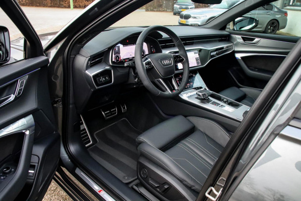 Audi A6 Avant 45 2.0TFSI Quattro S line Edition 245pk Automaat! 1e|Panoramadak|Virtual Cockpit|Leder|HD Matrix LED|Black|Trekhaak
