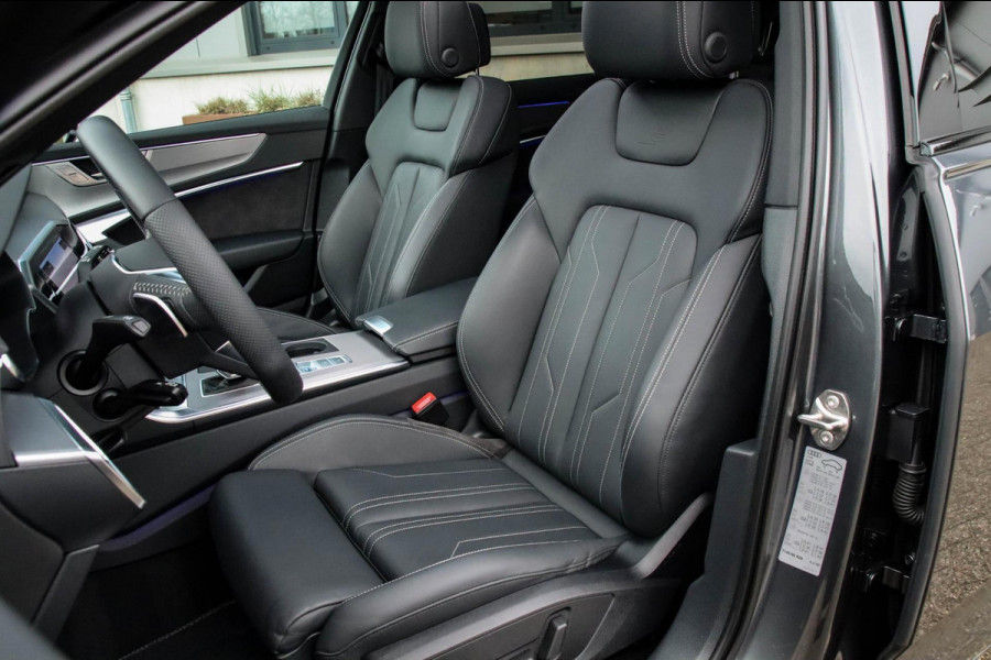 Audi A6 Avant 45 2.0TFSI Quattro S line Edition 245pk Automaat! 1e|Panoramadak|Virtual Cockpit|Leder|HD Matrix LED|Black|Trekhaak