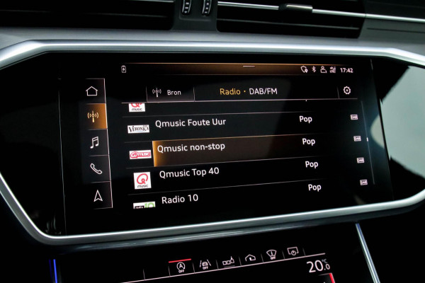Audi A6 Avant 45 2.0TFSI Quattro S line Edition 245pk Automaat! 1e|Panoramadak|Virtual Cockpit|Leder|HD Matrix LED|Black|Trekhaak