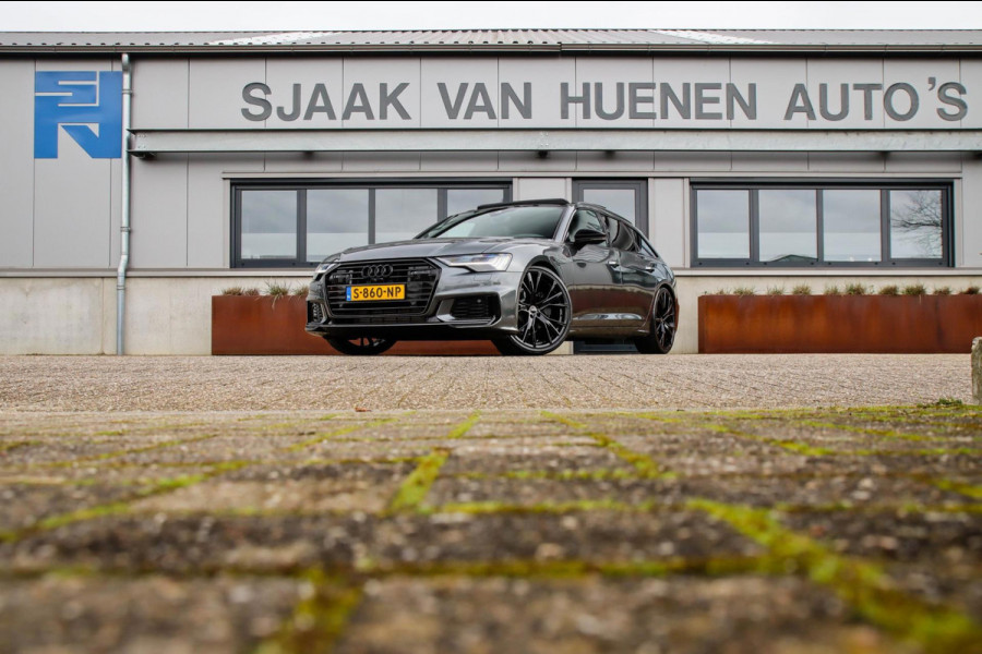 Audi A6 Avant 45 2.0TFSI Quattro S line Edition 245pk Automaat! 1e|Panoramadak|Virtual Cockpit|Leder|HD Matrix LED|Black|Trekhaak