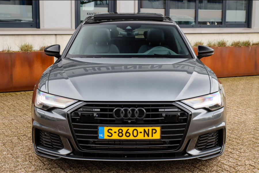 Audi A6 Avant 45 2.0TFSI Quattro S line Edition 245pk Automaat! 1e|Panoramadak|Virtual Cockpit|Leder|HD Matrix LED|Black|Trekhaak