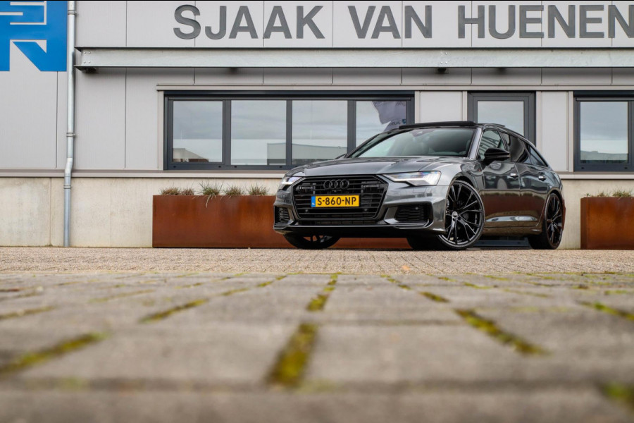 Audi A6 Avant 45 2.0TFSI Quattro S line Edition 245pk Automaat! 1e|Panoramadak|Virtual Cockpit|Leder|HD Matrix LED|Black|Trekhaak