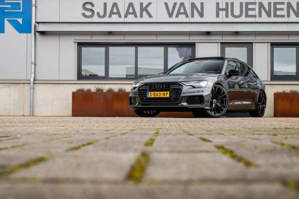 Audi A6 Avant 45 2.0TFSI Quattro S line Edition 245pk Automaat! 1e|Panoramadak|Virtual Cockpit|Leder|HD Matrix LED|Black|Trekhaak