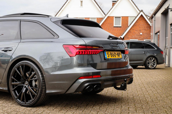 Audi A6 Avant 45 2.0TFSI Quattro S line Edition 245pk Automaat! 1e|Panoramadak|Virtual Cockpit|Leder|HD Matrix LED|Black|Trekhaak