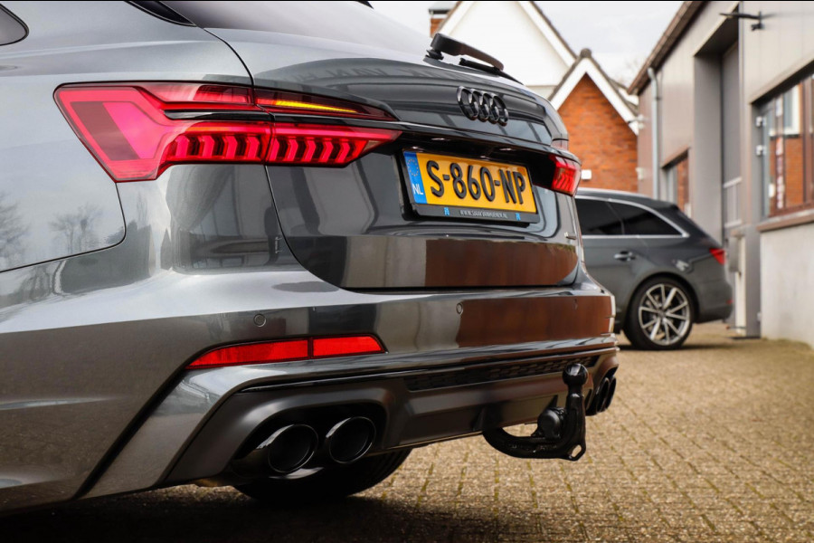 Audi A6 Avant 45 2.0TFSI Quattro S line Edition 245pk Automaat! 1e|Panoramadak|Virtual Cockpit|Leder|HD Matrix LED|Black|Trekhaak