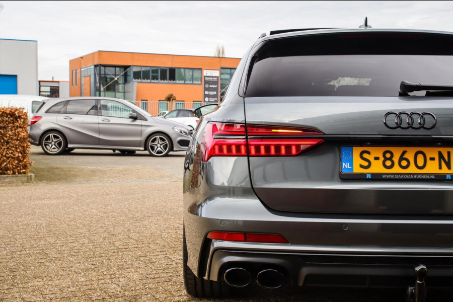 Audi A6 Avant 45 2.0TFSI Quattro S line Edition 245pk Automaat! 1e|Panoramadak|Virtual Cockpit|Leder|HD Matrix LED|Black|Trekhaak