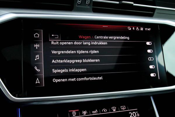 Audi A6 Avant 45 2.0TFSI Quattro S line Edition 245pk Automaat! 1e|Panoramadak|Virtual Cockpit|Leder|HD Matrix LED|Black|Trekhaak