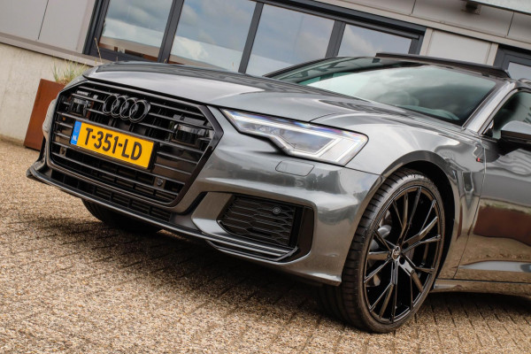 Audi A6 Avant 45 2.0TFSI Quattro S line Edition 245pk Automaat! 1e|Panoramadak|Virtual Cockpit|Leder|LED Matrix|B&O|Black|22inch