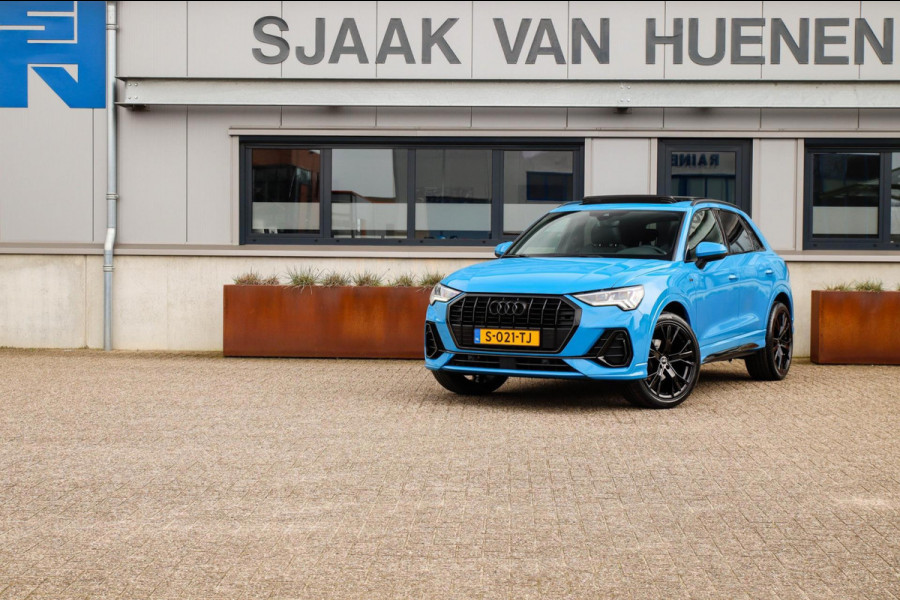 Audi Q3 35 TFSI 1.5 TFSI S Line Pro Line S 150pk S-Tronic 1e|DLR|Panoramadak|Virtual Cockpit|LED Matrix|Leder|ACC|B&O|20inch|Black