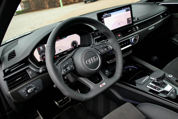 Audi A4 Avant 45 2.0 TFSI Quattro Sport Pro Line S S line Facelift 252pk S-Tronic RS Kuipstoelen|Panoramadak|Virtual Cockpit|Black