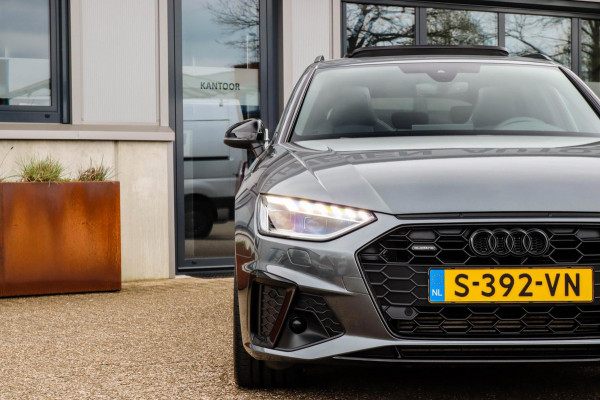 Audi A4 Avant 45 2.0 TFSI Quattro Sport Pro Line S S line Facelift 252pk S-Tronic RS Kuipstoelen|Panoramadak|Virtual Cockpit|Black