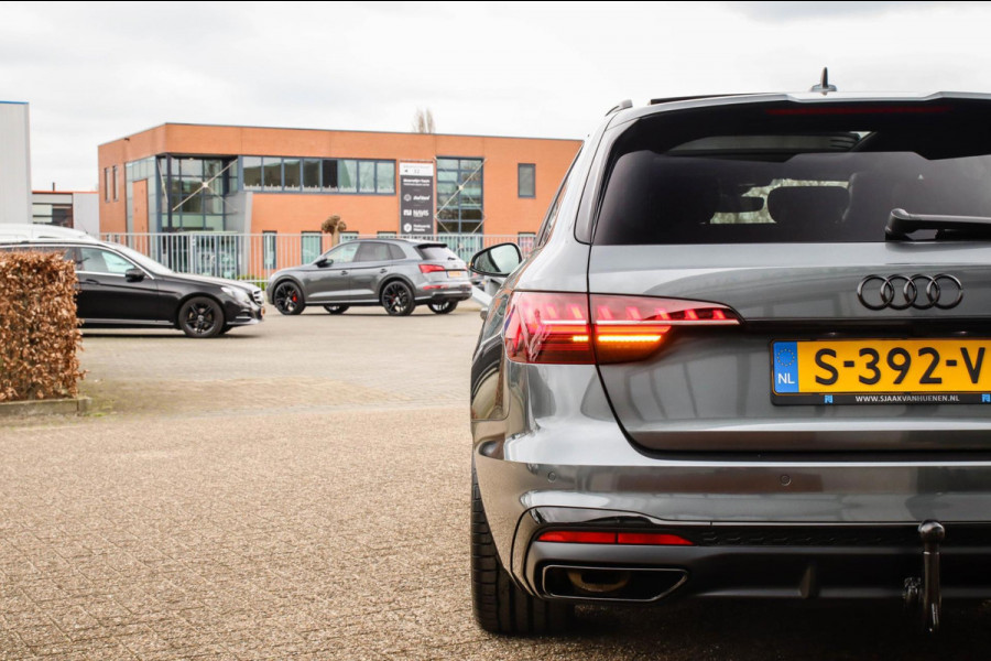 Audi A4 Avant 45 2.0 TFSI Quattro Sport Pro Line S S line Facelift 252pk S-Tronic RS Kuipstoelen|Panoramadak|Virtual Cockpit|Black