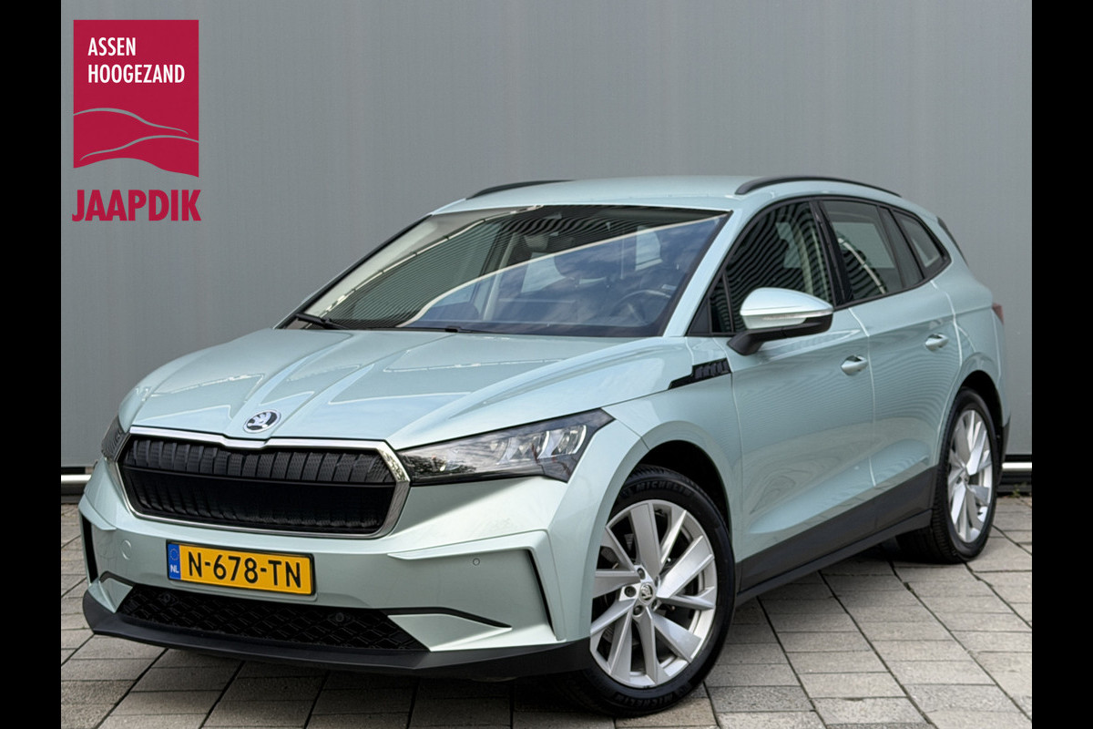 Škoda ENYAQ iV BWJ 12-2021 | 60 | TREKHAAK | WARMTEPOMP | CAMERA A | CLIMA | NAVI |CARPLAY | PDC 2X |
