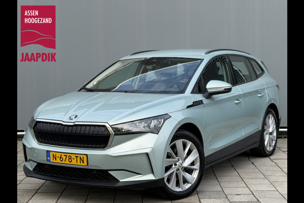 Škoda ENYAQ iV BWJ 12-2021 | 60 | TREKHAAK | WARMTEPOMP | CAMERA A | CLIMA | NAVI |CARPLAY | PDC 2X |