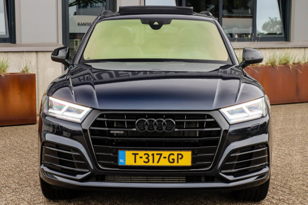 Audi Q5 55 TFSI e Quattro Competition Pro Line S S-Line 367pk Automaat! 1e Eig|DLR|Panoramadak|Virtual Cockpit|Camera|Black|22inch