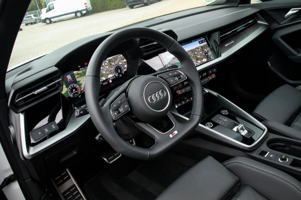 Audi A3 Sportback 45TFSI e PHEV S Edition S-line 245pk S-Tronic Elektrische Kuipstoelen|Virtual Cockpit|Panoramadak|LED Matrix|B&O