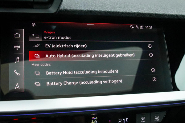 Audi A3 Sportback 45TFSI e PHEV S Edition S-line 245pk S-Tronic Elektrische Kuipstoelen|Virtual Cockpit|Panoramadak|LED Matrix|B&O