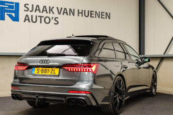 Audi A6 Avant 45 2.0TFSI Quattro S line Edition 245pk Automaat! 1e|Panoramadak|Virtual Cockpit|Leder|HD Matrix LED|Black|Trekhaak