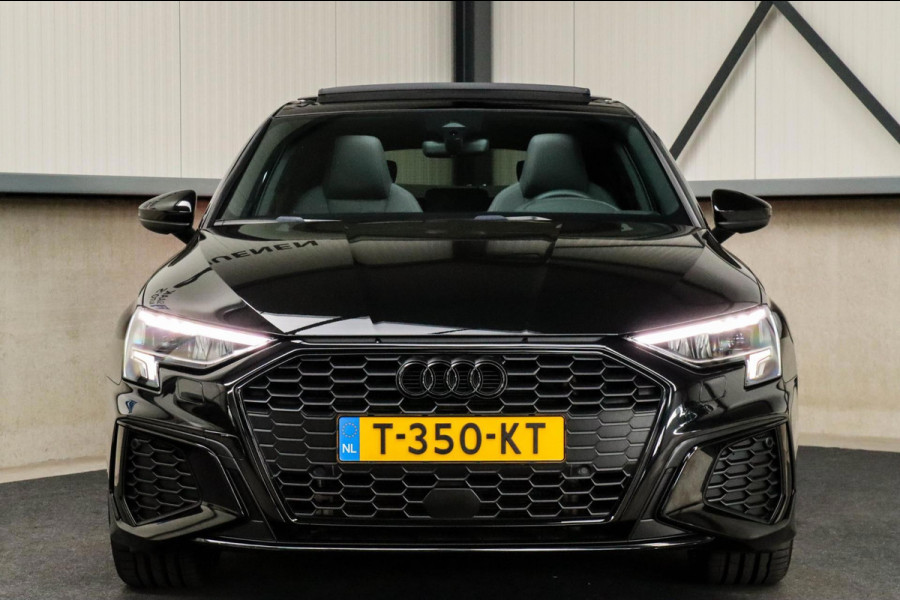 Audi A3 Sportback 40 TFSI e PHEV S Edition S-line 204pk S-Tronic! 1e|DLR|Kuipstoelen|Virtual Cockpit|Panoramadak|LED Matrix|Black