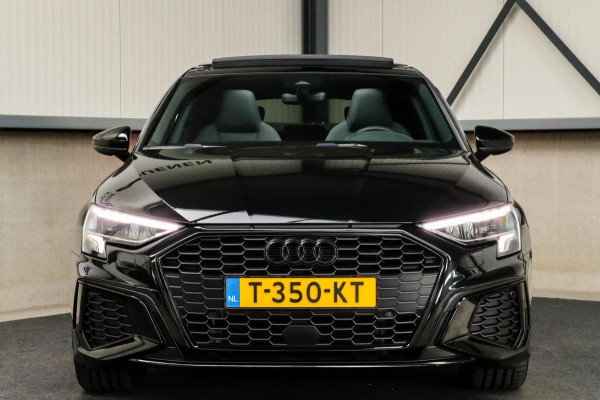 Audi A3 Sportback 40 TFSI e PHEV S Edition S-line 204pk S-Tronic! 1e|DLR|Kuipstoelen|Virtual Cockpit|Panoramadak|LED Matrix|Black