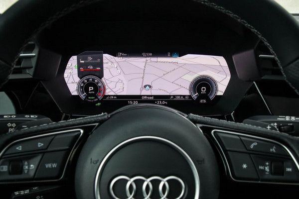 Audi A3 Sportback 40 TFSI e PHEV S Edition S-line 204pk S-Tronic! 1e|DLR|Kuipstoelen|Virtual Cockpit|Panoramadak|LED Matrix|Black