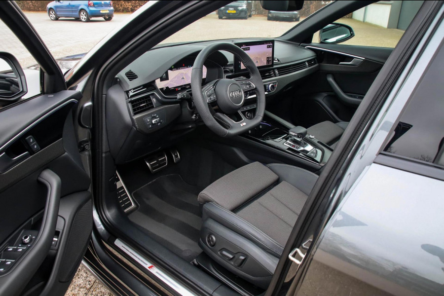 Audi A4 Avant 2.0 TFSI S line Black Edition Facelift 150pk S-Tronic! DLR|Panoramadak|Virtual Cockpit|Leder|LED Matrix|Camera|Black