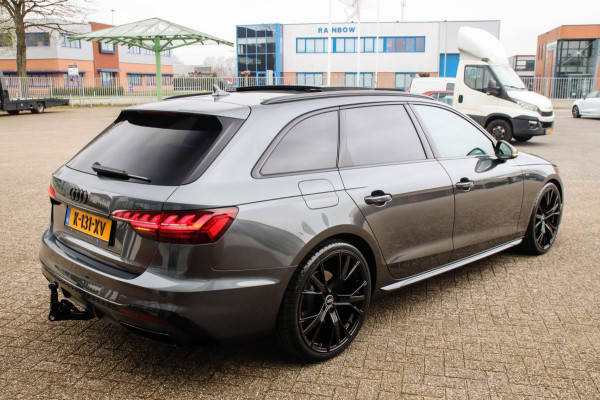 Audi A4 Avant 2.0 TFSI S line Black Edition Facelift 150pk S-Tronic! DLR|Panoramadak|Virtual Cockpit|Leder|LED Matrix|Camera|Black