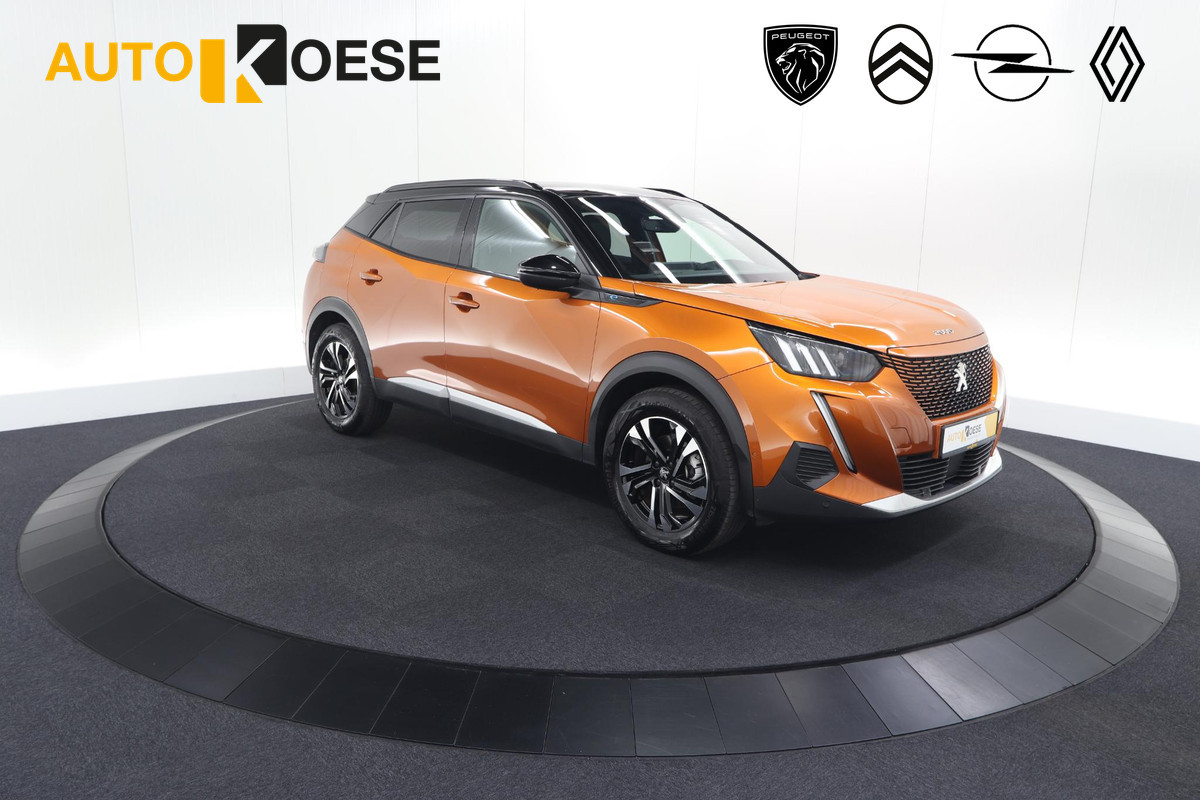 Peugeot e-2008 EV GT 50 kWh | 11 KW Lader | 96,3% SOH | Adaptieve Cruise Control | Dodehoekdetectie | Stoelverwarming | Navigatie