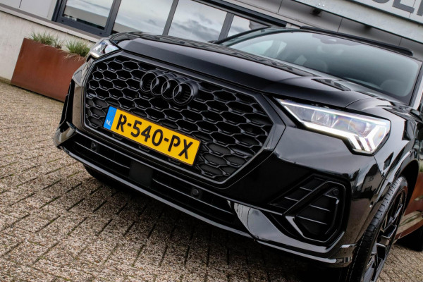 Audi Q3 Sportback 35 TFSI 1.5TFSI S Line Pro Line S 150pk S-Tronic! Panoramadak|Virtual Cockpit|LED Matrix|Leder|ACC|20inch|Black
