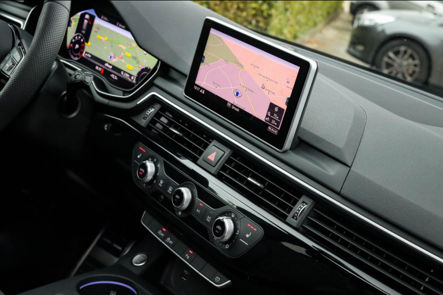 Audi A4 Avant 2.0 TFSI S line Black Edition Facelift 245pk S-Tronic! 2e|DLR|Panoramadak|Virtual Cockpit|Leder|LED Matrix|Black|19