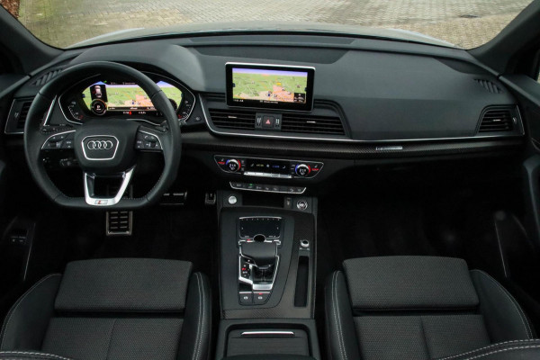 Audi Q5 50 TFSI e Quattro Competition Pro Line S S-Line 299pk Automaat! 1e|DLR|Panoramadak|Virtual Cockpit|LED Matrix|Black|22inch