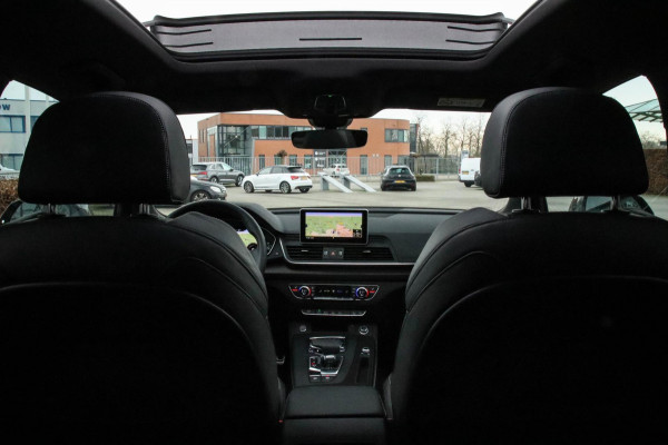Audi Q5 50 TFSI e Quattro Competition Pro Line S S-Line 299pk Automaat! 1e|DLR|Panoramadak|Virtual Cockpit|LED Matrix|Black|22inch