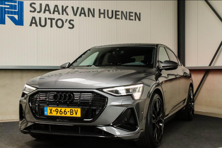Audi e-tron Sportback 50 Quattro S Edition Pro Line S S-Line 313pk! EXCL BTW|1e|DLR|Virtual Cockpit|Luchtvering|360|Black|22inch