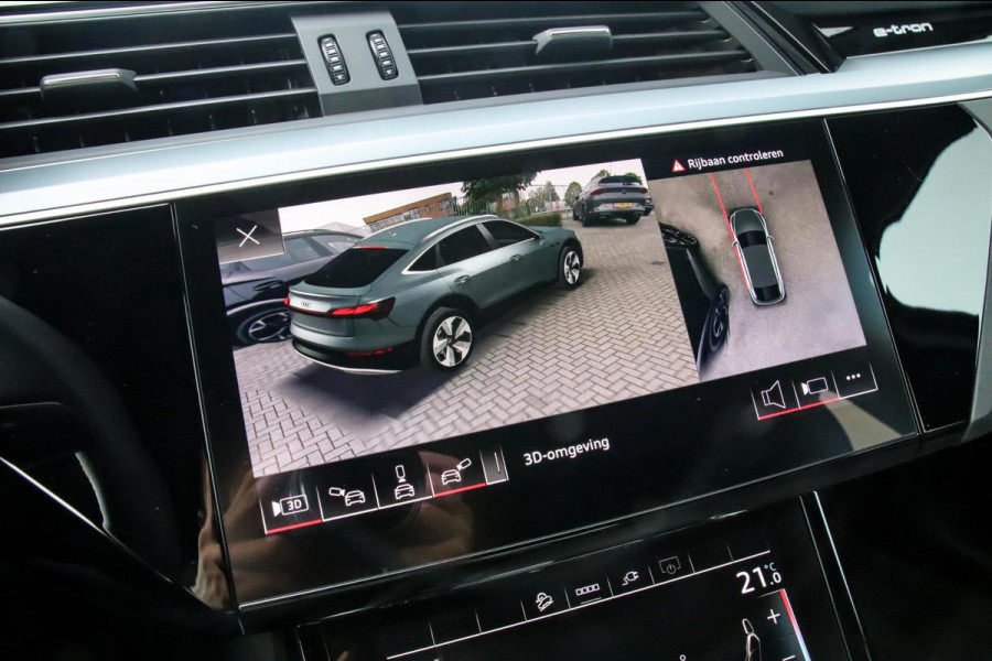 Audi e-tron Sportback 50 Quattro S Edition Pro Line S S-Line 313pk! EXCL BTW|1e|DLR|Virtual Cockpit|Luchtvering|360|Black|22inch