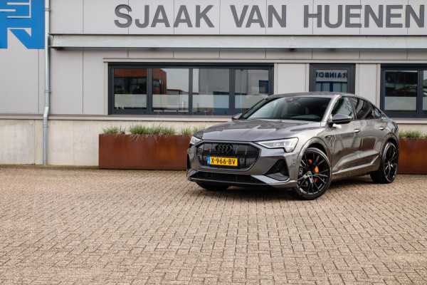 Audi e-tron Sportback 50 Quattro S Edition Pro Line S S-Line 313pk! EXCL BTW|1e|DLR|Virtual Cockpit|Luchtvering|360|Black|22inch
