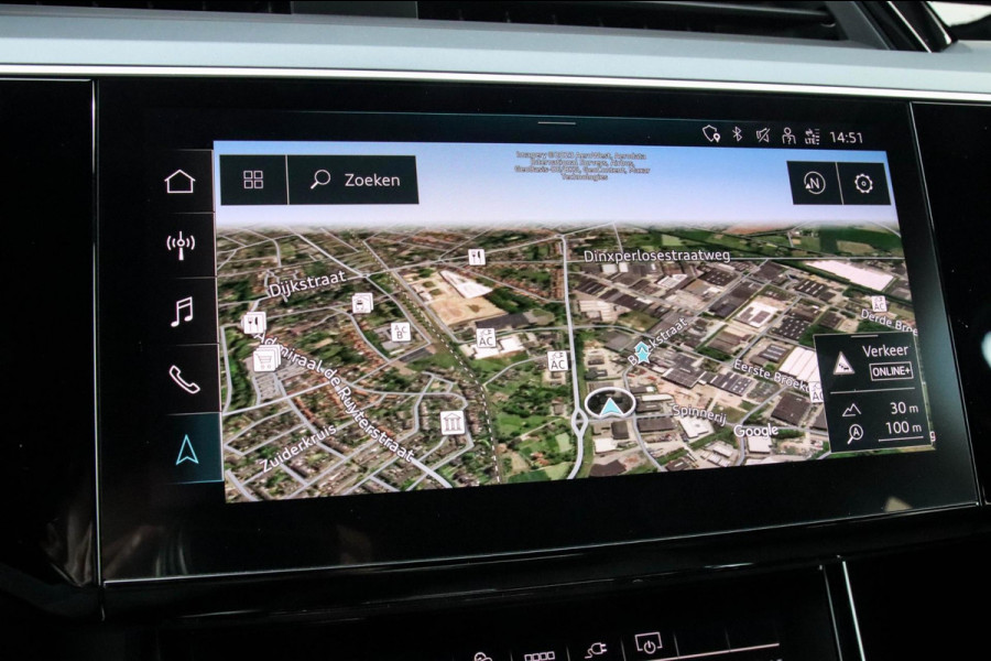 Audi e-tron Sportback 50 Quattro S Edition Pro Line S S-Line 313pk! EXCL BTW|1e|DLR|Virtual Cockpit|Luchtvering|360|Black|22inch