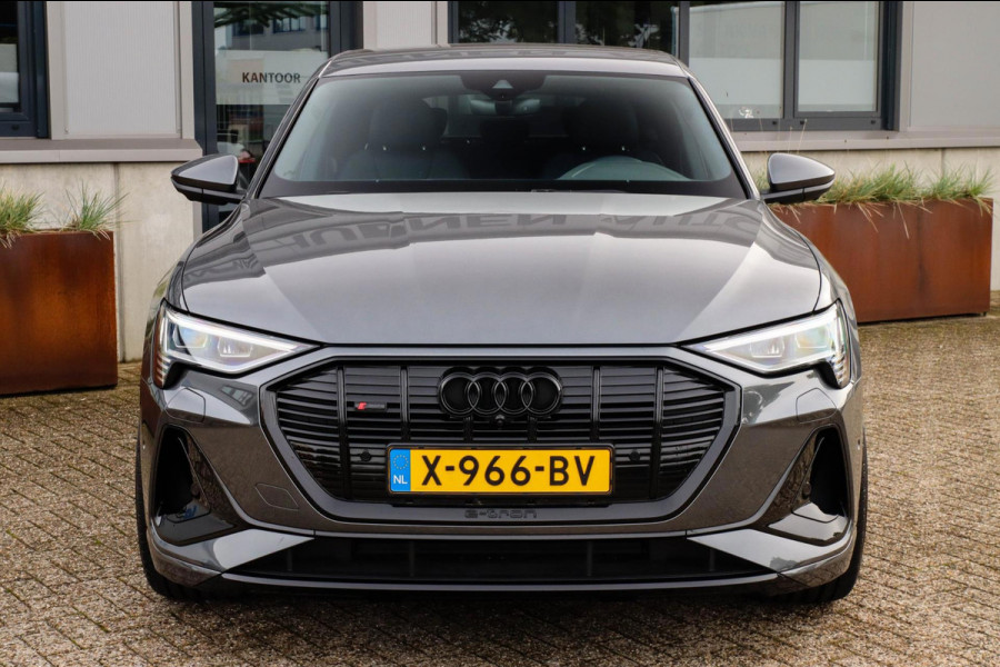 Audi e-tron Sportback 50 Quattro S Edition Pro Line S S-Line 313pk! EXCL BTW|1e|DLR|Virtual Cockpit|Luchtvering|360|Black|22inch