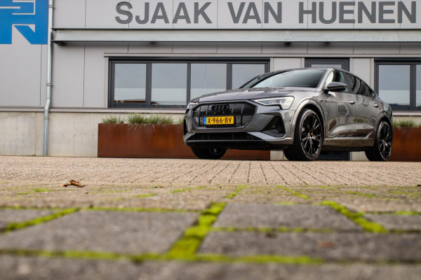 Audi e-tron Sportback 50 Quattro S Edition Pro Line S S-Line 313pk! EXCL BTW|1e|DLR|Virtual Cockpit|Luchtvering|360|Black|22inch