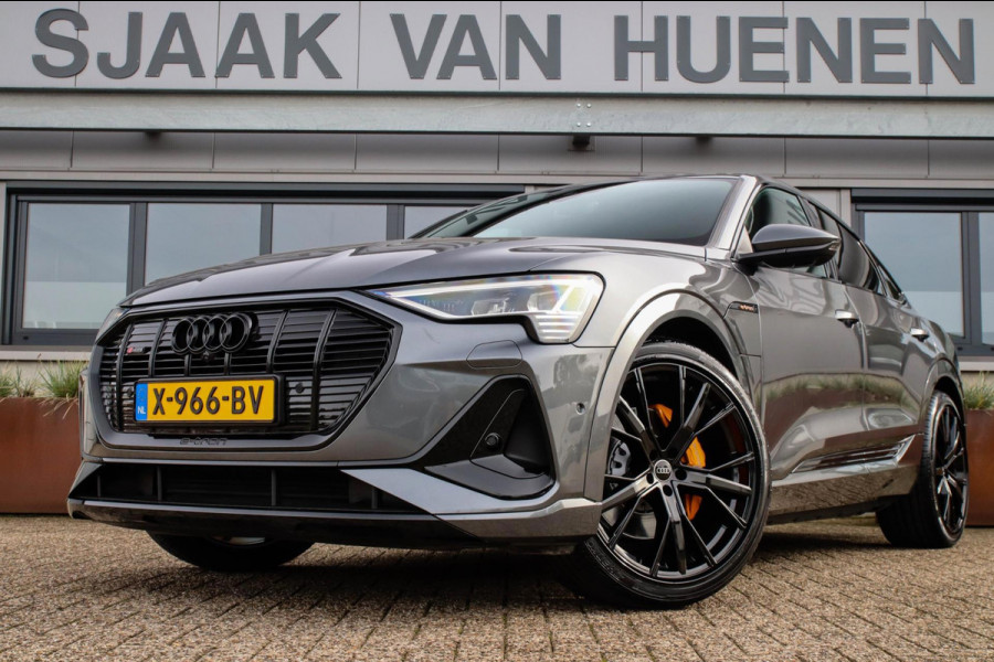 Audi e-tron Sportback 50 Quattro S Edition Pro Line S S-Line 313pk! EXCL BTW|1e|DLR|Virtual Cockpit|Luchtvering|360|Black|22inch