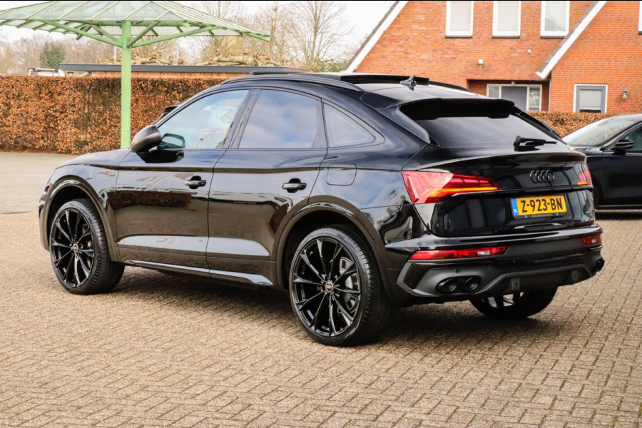 Audi Q5 Sportback 50 TFSIe Quattro Competition S Edition S-Line 299pk Automaat! 1e Eig|DLR|NIEUW MODEL|Panoramadak|Virtual Cockpit