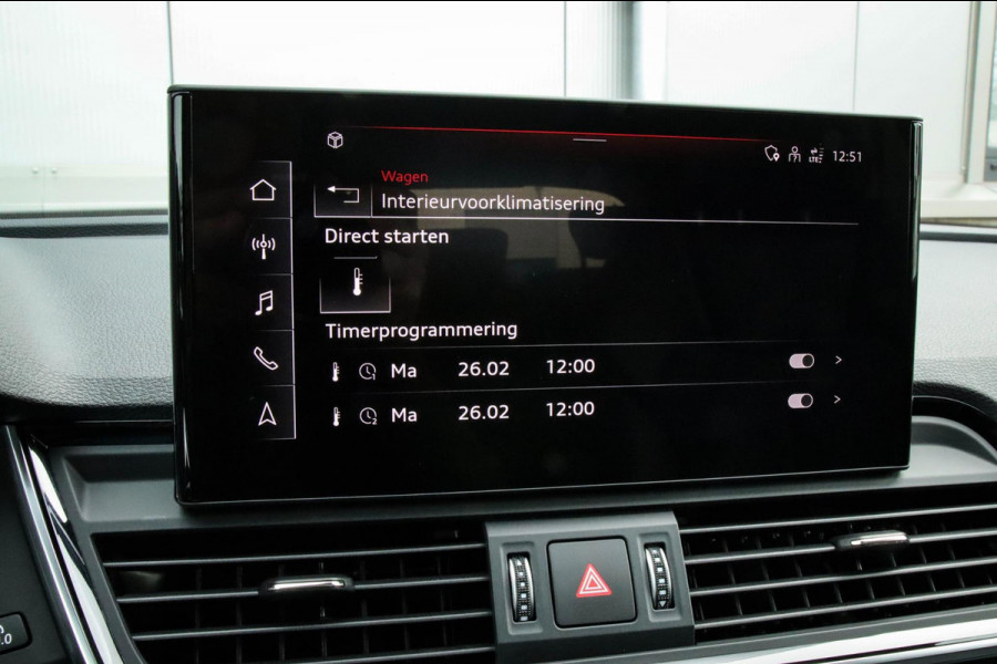 Audi Q5 50 TFSI e Quattro Competition Pro Line S S-Line 299pk Automaat! NIEUW MODEL|Luchtvering|Panoramadak|Virtual Cockpit|Matrix
