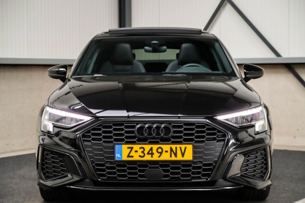 Audi A3 Sportback 40 TFSI e PHEV S Edition S-line 204pk S-Tronic! 1e|DLR|Panoramadak|Virtual Cockpit|Kuipstoelen|LED Matrix|Black