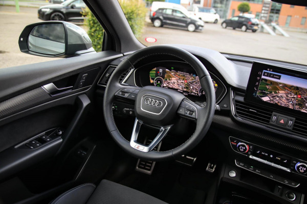 Audi Q5 55 TFSI e Quattro Competition Pro Line S S-Line 367pk Automaat! NIEUW MODEL|1e Eig|Dealer|Virtual Cockpit|HD Matrix LED|22