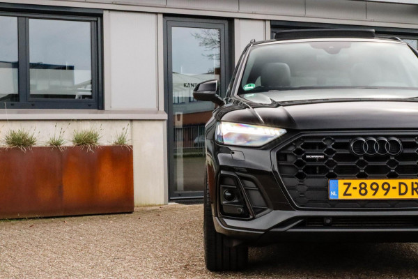 Audi Q5 50 TFSI e Quattro Competition Pro Line S S-Line 299pk Automaat! NIEUW MODEL|1e Eig|DLR|Panoramadak|Virtual Cockpit|Matrix